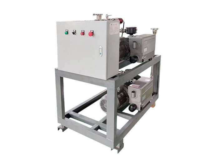 Oil rotary negative pressure machine